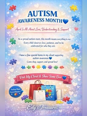 Autism Awareness Month 💙 Shop With Love & Purpose